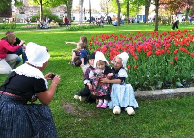 Парад цветов в Голландии - фото