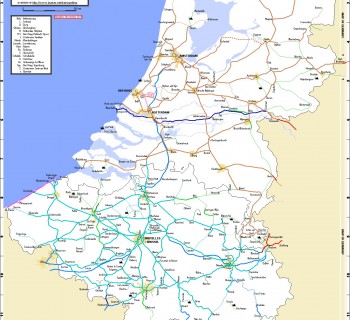 Железные дороги Нидерландов – карта, сайт, фото