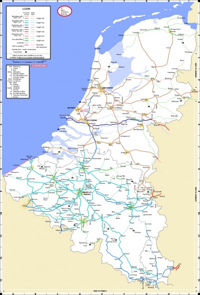 Железные дороги Нидерландов – карта, сайт, фото