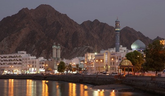 عاصمة عمان خريطة صورة ما هي العاصمة في عمان