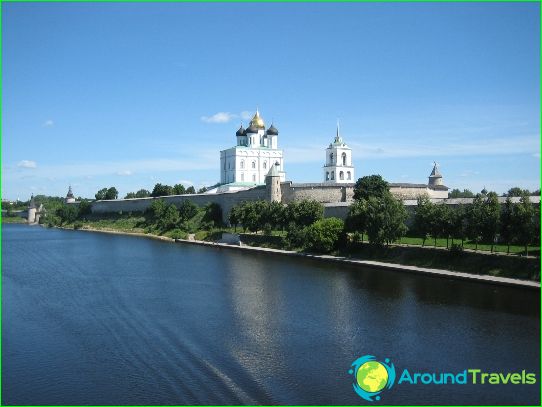 Aussichtsplattformen von Pskov