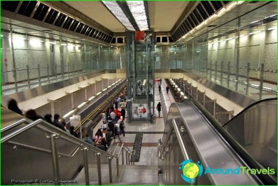 Athens metro: map, photo, description
