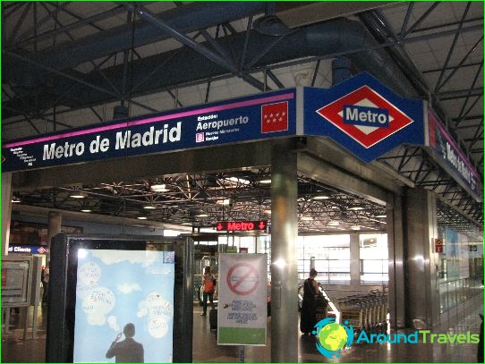 Madrid tunnelbana: karta, foto, beskrivning