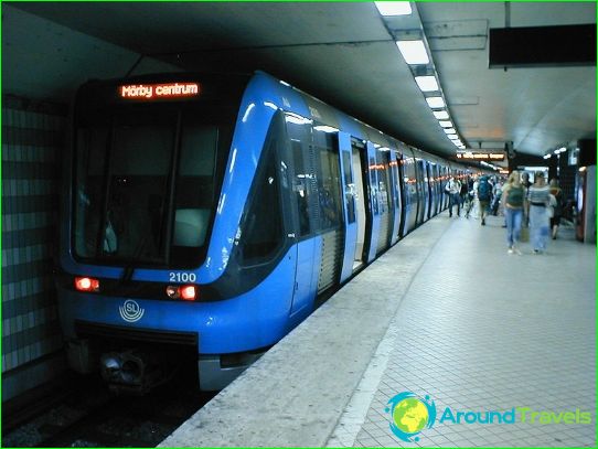 Stockholm metro: map, photo, description