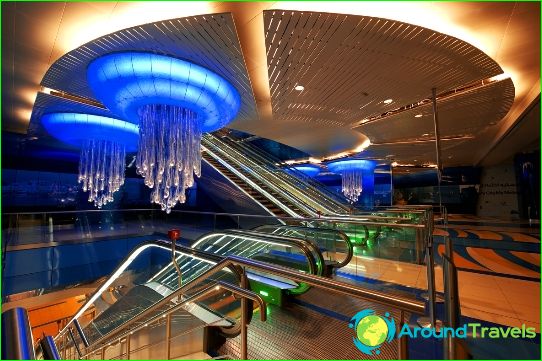 Dubai Metro: Karte, Foto, Beschreibung