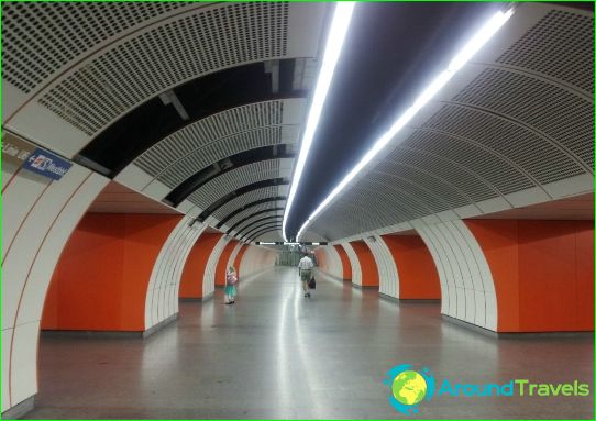 Metro Munich: plan, photo, description