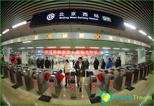 Peking U-Bahn: Karte, Foto, Beschreibung