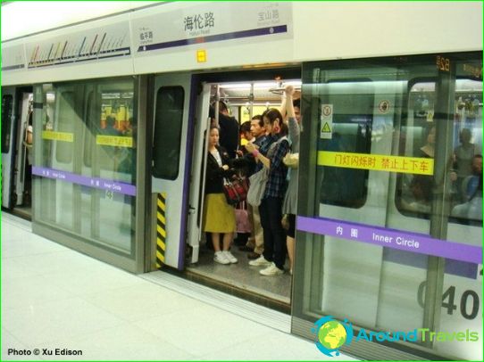 Metro w Szanghaju: mapa, zdjęcie, opis