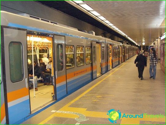Istanbul Metro: kartta, kuva, kuvaus