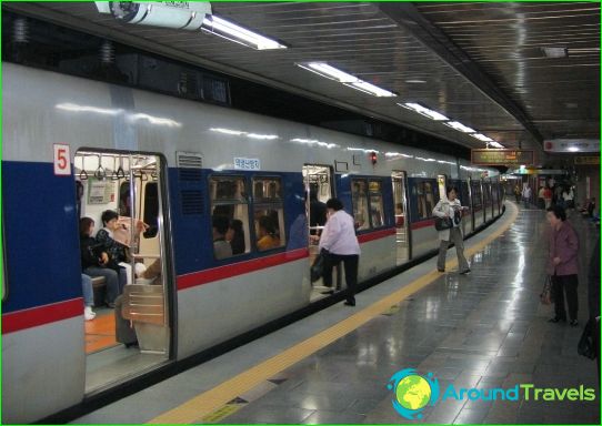 Soulin metro: kartta, kuvaus, valokuva