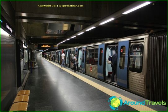 Lisbon metro: map, description, photo