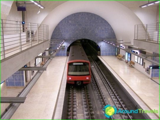 مترو لشبونة: الخريطة والوصف والصورة
