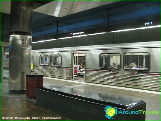 Los Angeles Metro: mapa, popis, fotografie
