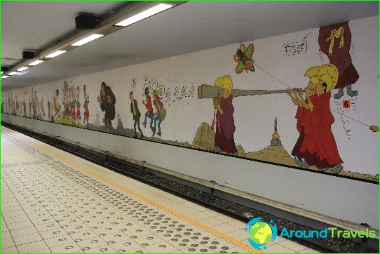مترو بروكسل: الخريطة والوصف والصورة