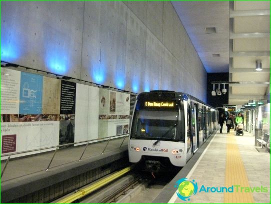 مترو روتردام: الخريطة والوصف والصورة