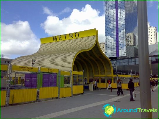 Metro Rotterdam: map, description, photo