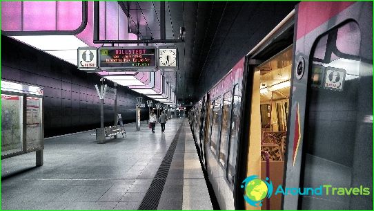 Hamburg metrosu: harita, açıklama, fotoğraf