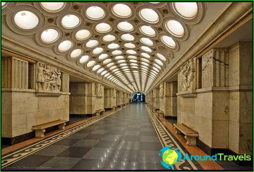 Moskauer U-Bahn: Karte, Beschreibung, Foto