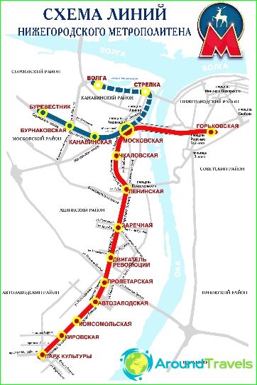 Metro Nižnij Novgorod: žemėlapis, aprašymas, nuotrauka