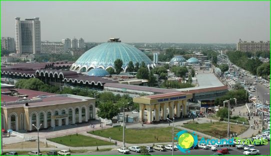 Shops and shopping centers in Tashkent