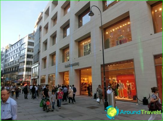 Geschäfte und Einkaufszentren in Wien