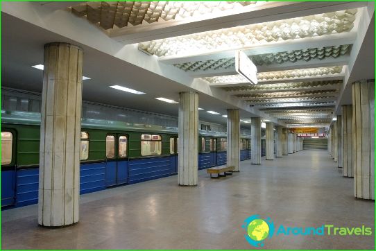 مترو خاركيف: الخريطة والوصف والصورة