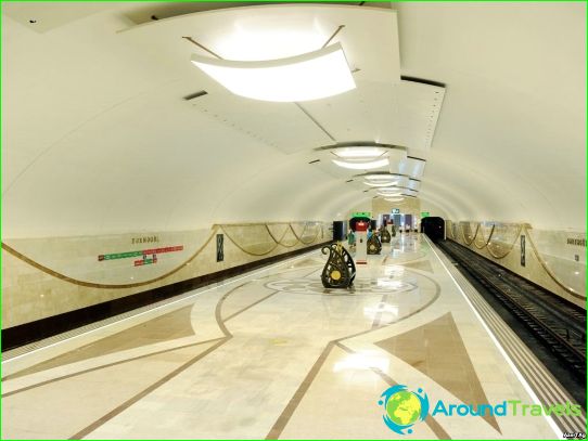 Baku metro: map, description, photo