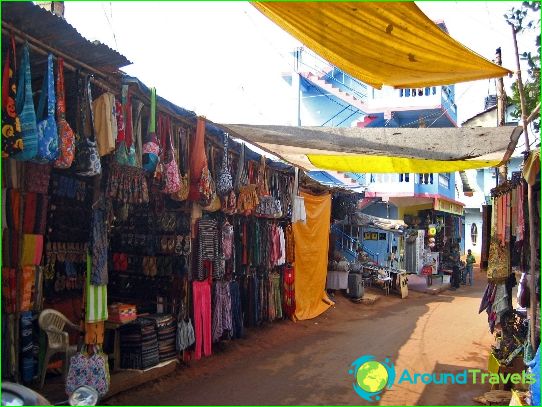 Goa markets and shops