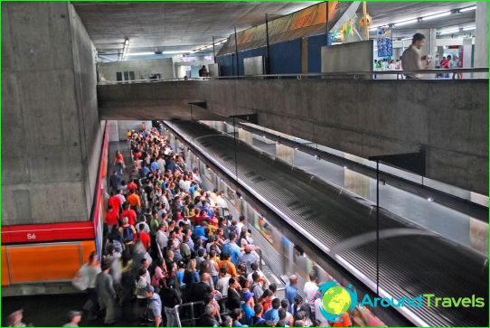 مترو ساو باولو: الخريطة والوصف والصورة