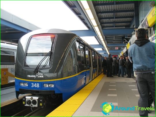 Metro w Vancouver: mapa, opis, zdjęcie