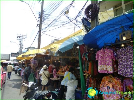 المحلات التجارية والمولات في بانكوك