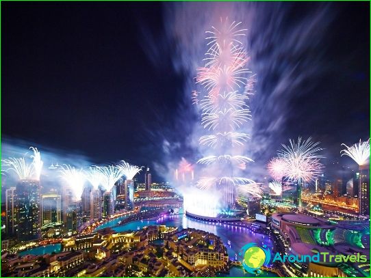 Neues Jahr in Dubai