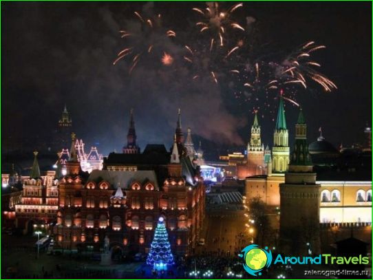 رأس السنة في موسكو