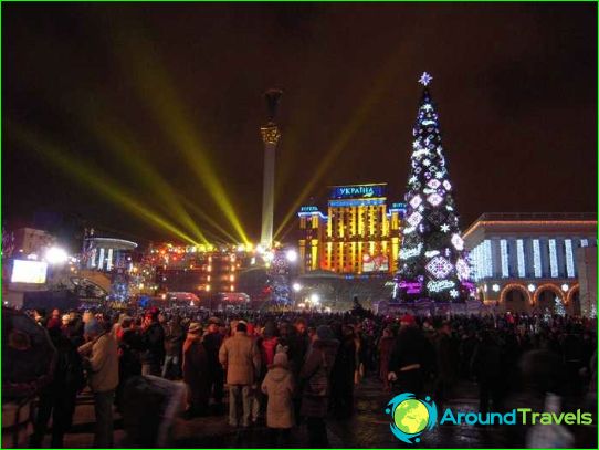 Нова година в Киев
