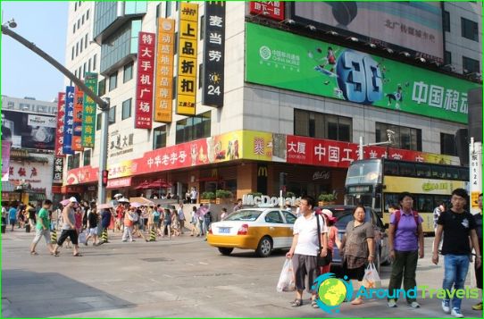 المحلات التجارية والأسواق في بكين