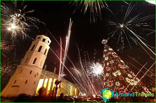 Нова година във Вилнюс