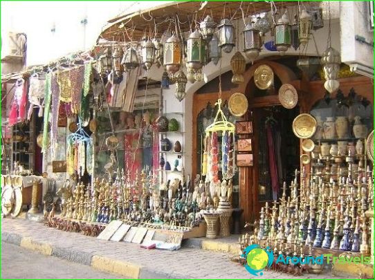 Shops and markets in Hurghada