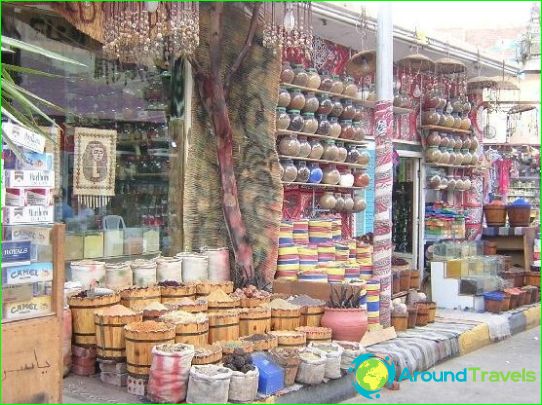 Shops and markets in Hurghada