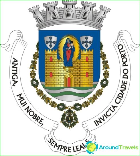 Wappen der Stadt Porto