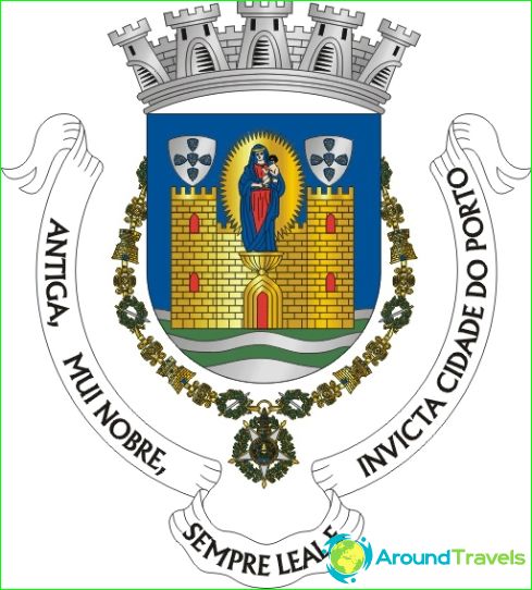 Escudo de armas de la ciudad de Oporto