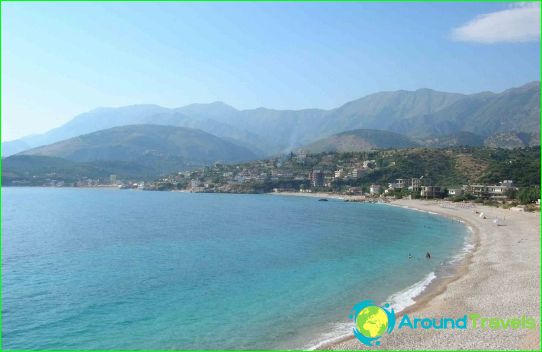Stranden van Albanië
