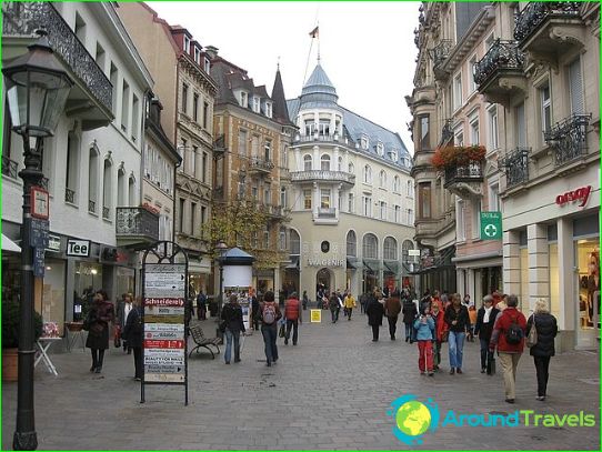 Butiker och butiker i Baden-Baden