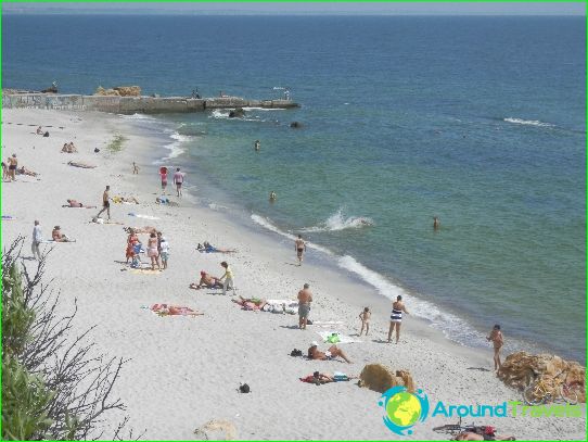 Stranden in Odessa