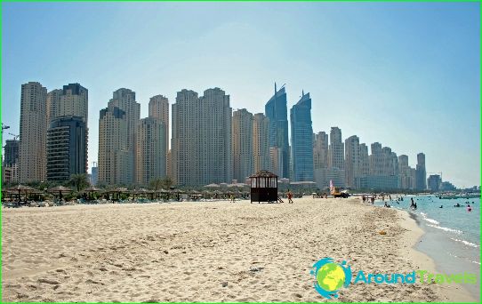 الشواطئ في دبي