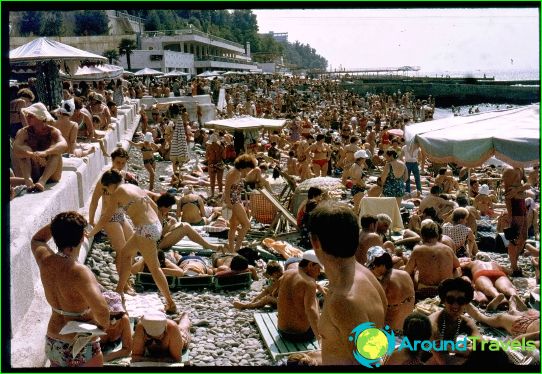 Beaches in Sochi