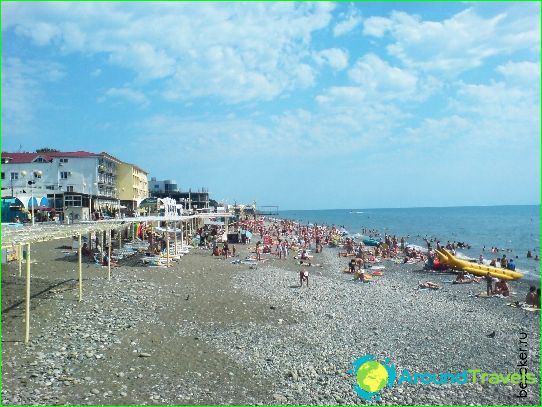 Beaches in Adler