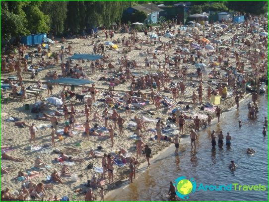 Beaches in Kiev