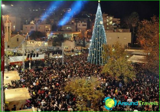 Коледа в Израел