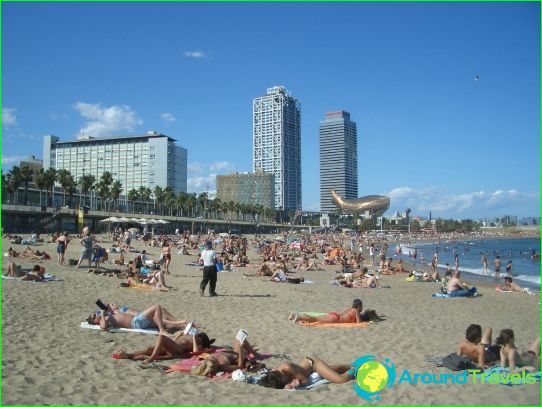 Plaje din Barcelona