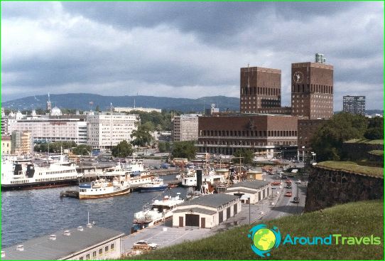 Oslo - de hoofdstad van Noorwegen